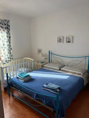 Letto o letti in una camera di Casa al mare Dany