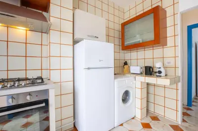 Cucina o angolo cottura di La Vela bianca