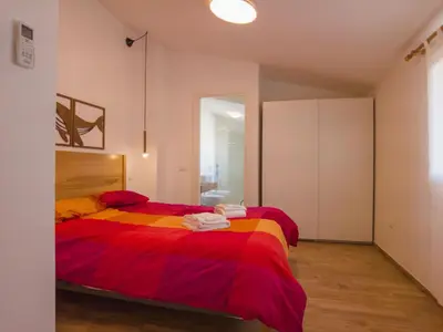 Letto o letti in una camera di Attic With a View