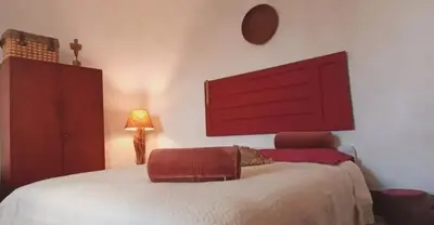 Letto o letti in una camera di Nuragic Temple
