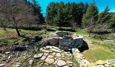 Paesaggio naturale nelle vicinanze della casa vacanze