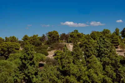 Paesaggio naturale nelle vicinanze dell'affittacamere