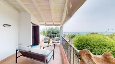 Balcone o terrazza di Villa Marina