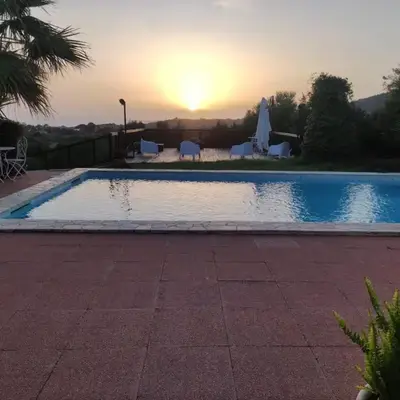 Villa con piscina sul mare sud Sardegna