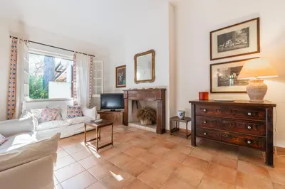 TV o dispositivi per l'intrattenimento presso Villa Renata