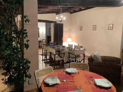 Area soggiorno di Villa Renata