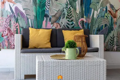 Area soggiorno di ALMAr holiday house