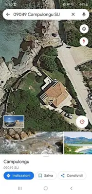 Planimetria di Sul Mare Sardegna Villa Floriana