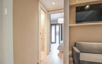 TV o dispositivi per l'intrattenimento presso Stunning Home In Quartu S Elena Ca