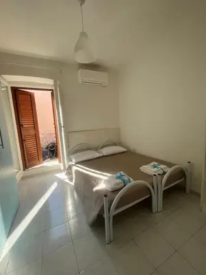 Letto o letti in una camera di Giulia's house