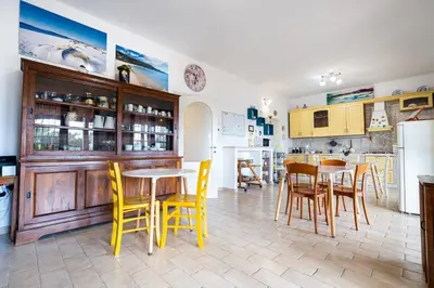 Cucina o angolo cottura di La Villa Incantata