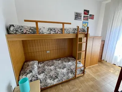 Letto o letti in una camera di Casa Silvana By La Via Del Mare Viaggi e Vacanze