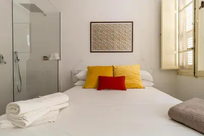 Letto o letti in una camera di MadHaus
