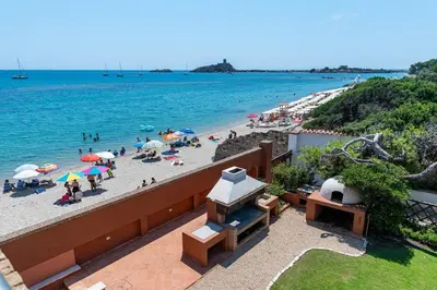 Paesaggio naturale nelle vicinanze della villa