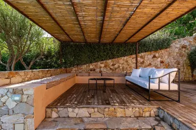 Area soggiorno di Villa Leone with pool & views, newly furnished