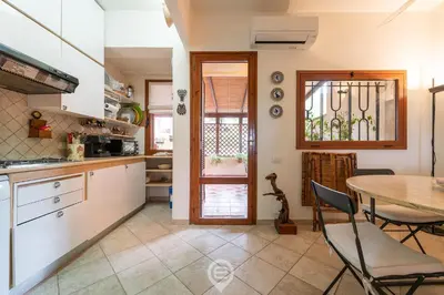 Cucina o angolo cottura di Villa Mirto