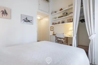 Letto o letti in una camera di Villa Mirto
