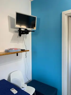 TV o dispositivi per l'intrattenimento presso APPARTAMENTO CIELO pochi passi dal mare