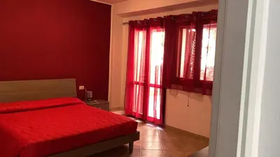 Letto o letti in una camera di Appartamento Tramonto 2 minuti dal mare