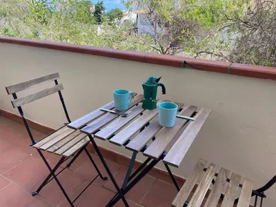 Balcone o terrazza di Appartamento Smeraldo Pochi passi dal mare