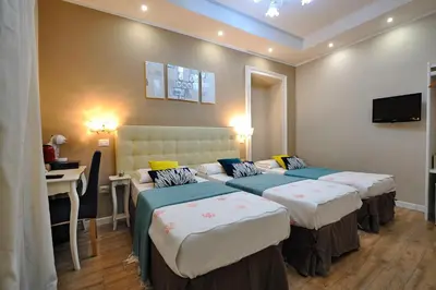 Letto o letti in una camera di Onda Marina Rooms