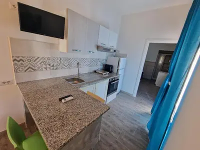Cucina o angolo cottura di Monolocale centrale Tortolì