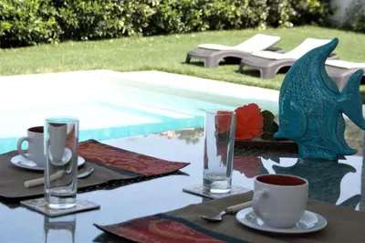 Piscina di Villa Pavoncella with private pool o nelle vicinanze