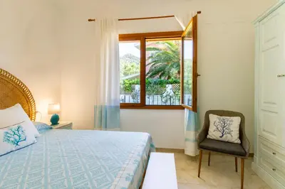 Letto o letti in una camera di Villa Pavoncella with private pool