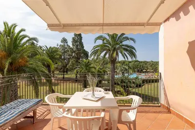 Balcone o terrazza di Classical Res Baia Delle Palme Prem Bilo 4 person