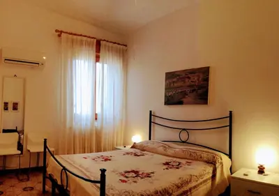 Letto o letti in una camera di Casa Vacanze Sole e Mare