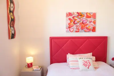 Letto o letti in una camera di Casa Tiziano