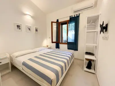Letto o letti in una camera di Privacy and relax- Nice house 5 minutes from the beach