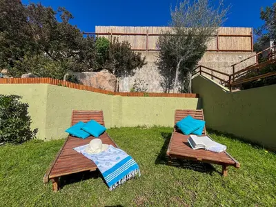 Giardino di Privacy and relax- Nice house 5 minutes from the beach