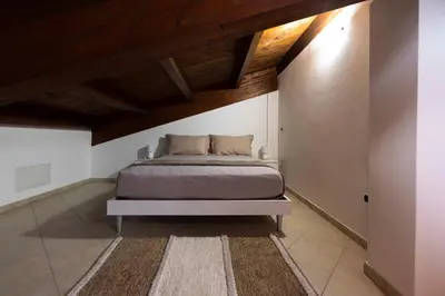 Letto o letti in una camera di Monicas Place
