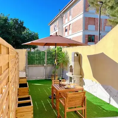 Giardino Privato BBQ vicino Poetto