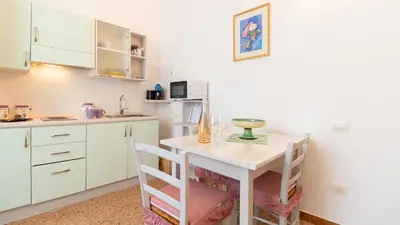 Cucina o angolo cottura di Casa della Lavanda Apartment