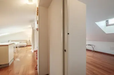 Letto o letti in una camera di Private terrace- Modern apartament 5 minutes from the sea