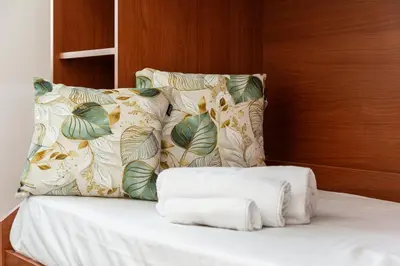 Letto o letti in una camera di Bynos Sea View