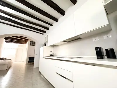 Cucina o angolo cottura di Kalma - Vico Collegio Marina