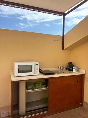 Cucina o angolo cottura di La terrazza sul Golfo