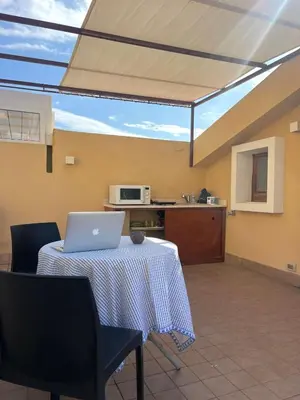 Cucina o angolo cottura di La terrazza sul Golfo