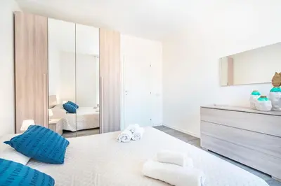 Letto o letti in una camera di Maison Lumière