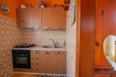 Cucina o angolo cottura di Villa Corsica