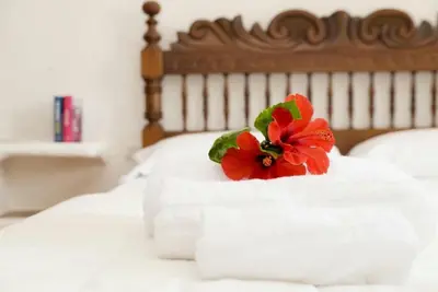 Letto o letti in una camera di Villa Oceania By La Via Del Mare Viaggi e Vacanze