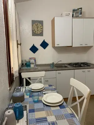 Cucina o angolo cottura di La villetta di Kelly