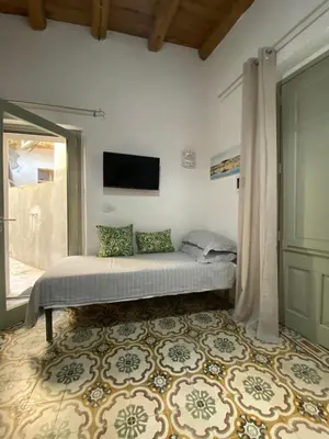 Letto o letti in una camera di Monolocale studio 18