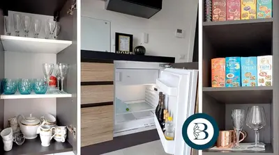 Cucina o angolo cottura di BlueCharme modern apartment