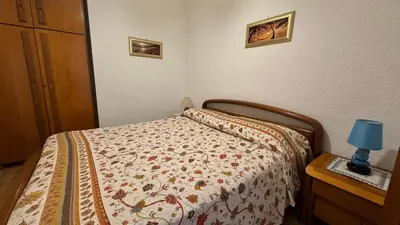 Letto o letti in una camera di Casa Matilda sul mare