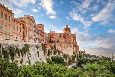 Paesaggio naturale nelle vicinanze della casa vacanze