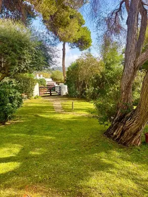 Giardino di Villa Giò Geremeas fronte mare